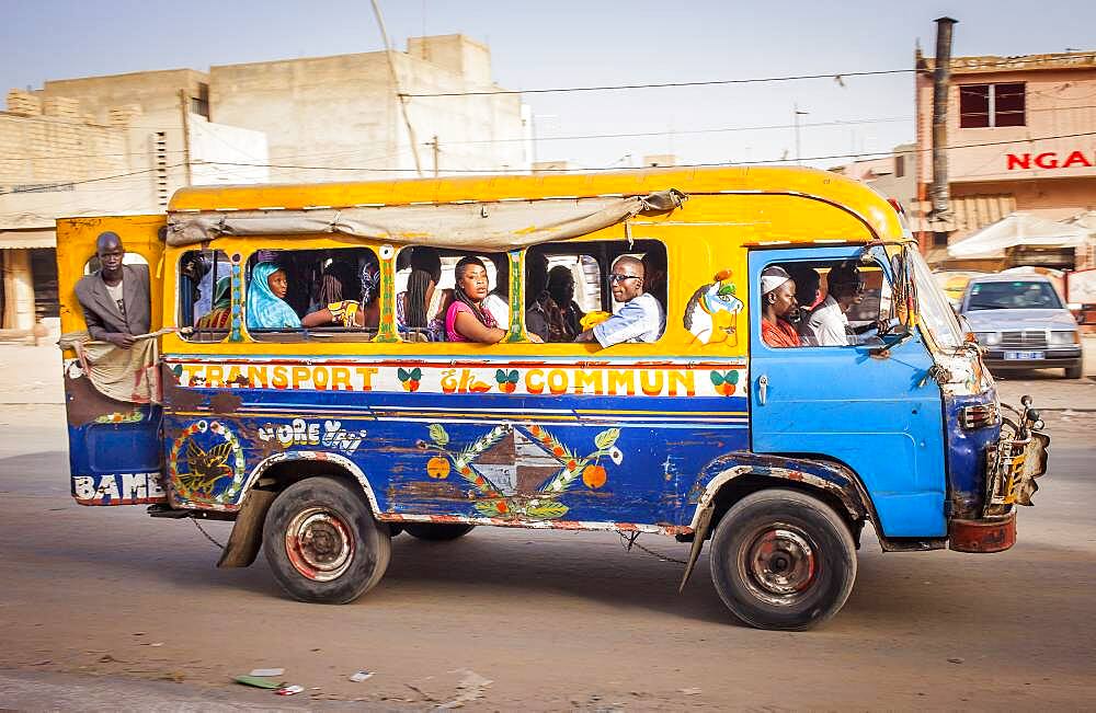 Traditional public transport bus, Dakar, Senegal