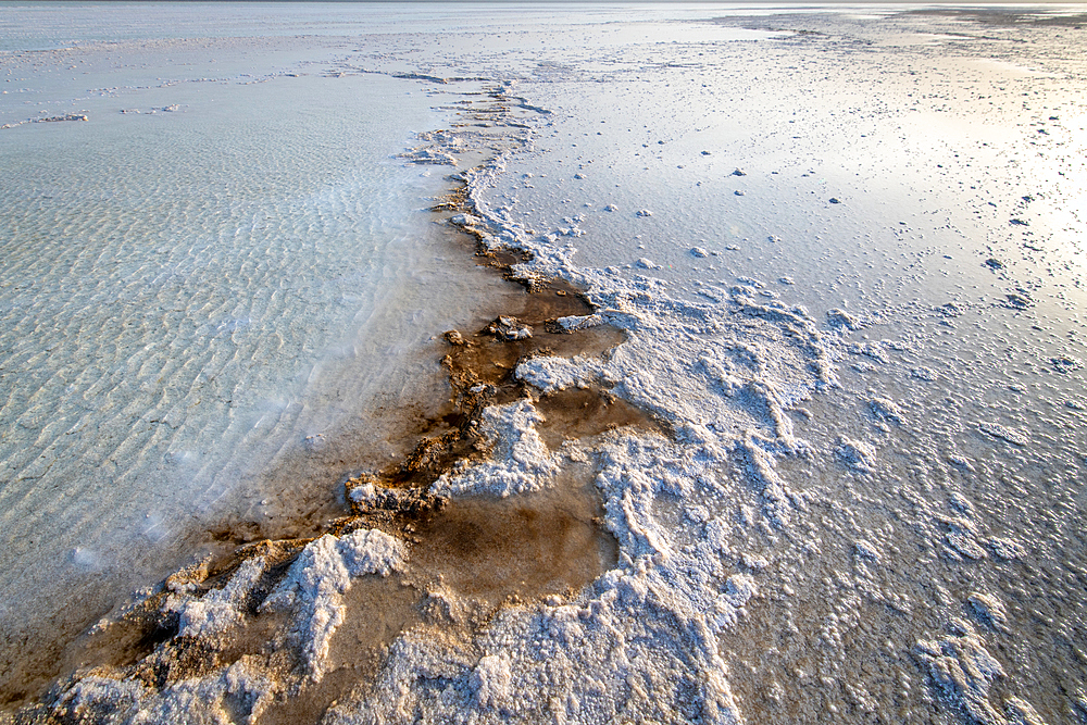 Salt flats in the Danakil Depression, Ethiopia