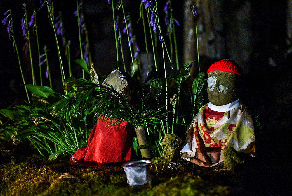 Okunoin, most popular cemetery in Japan, located in Koyasan or Mount Koya.