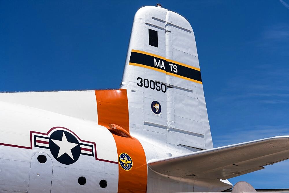 The Douglas C-124 Globemaster II was the primary heavy-lift transport for the U.S. Air Force in the the 1950's and 1960's.