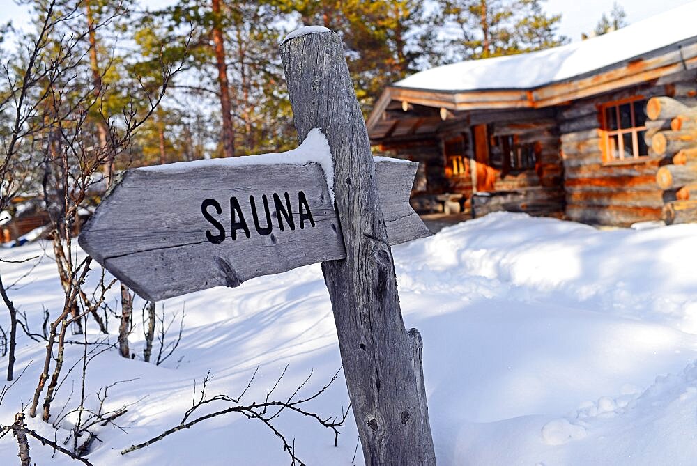 Kakslauttanen Arctic Resort in Saariselka, Finland