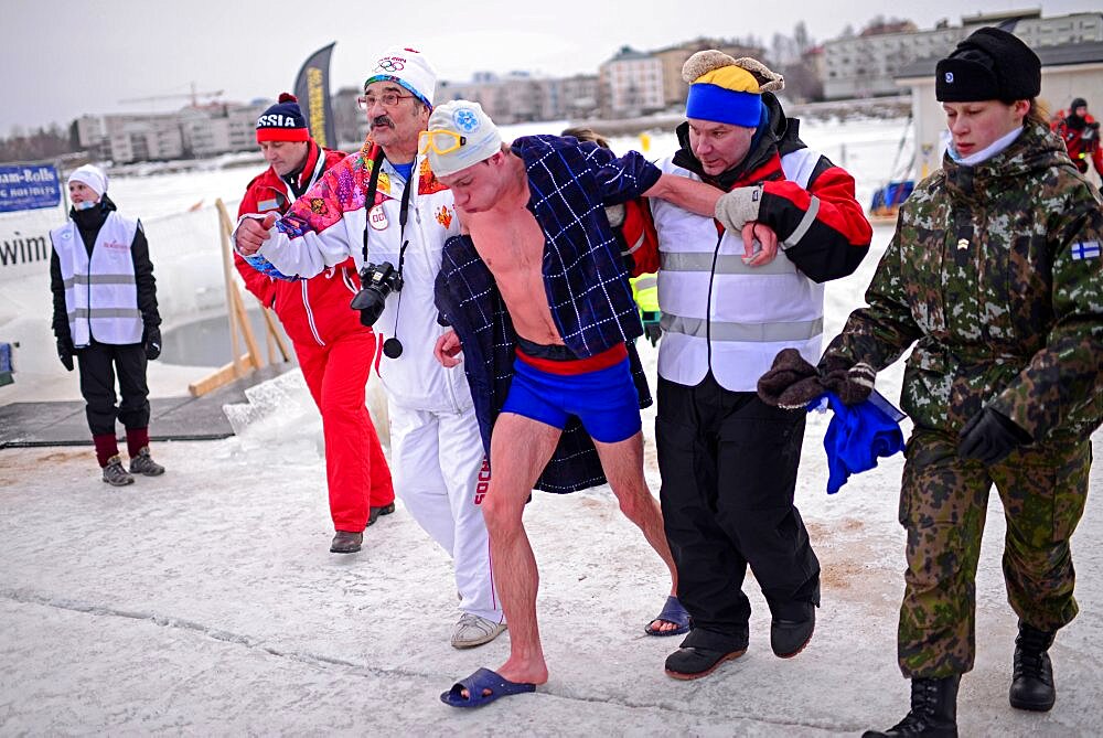 Winter Swimming World Championships 2014 in Rovaniemi, Finland