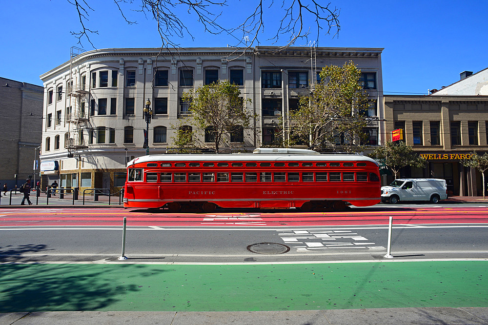 Pacific Electric, also known as the Red Car system, San Francisco,