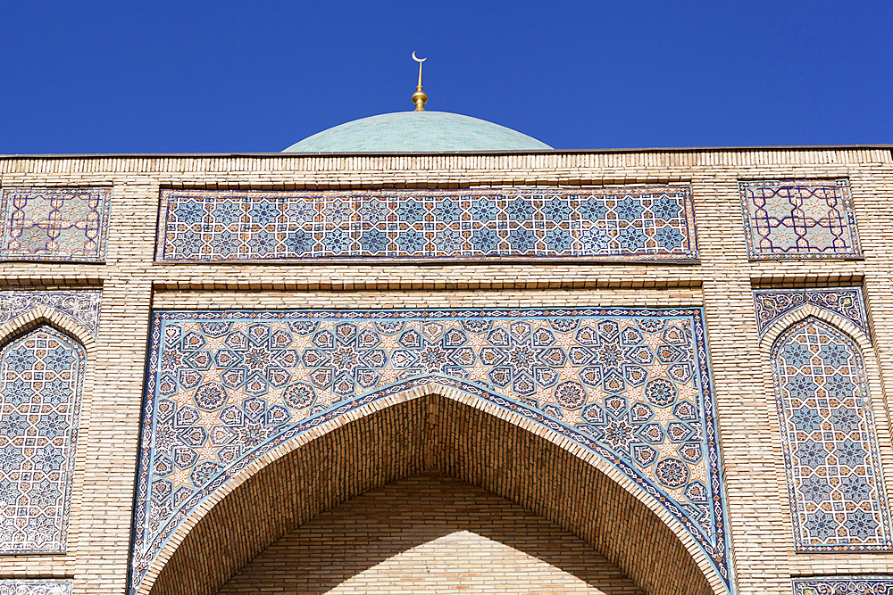 Tiled wall, Hazrati Imom Mosque, Hazrati Imom Complex, Hazrati Imom Square, Tashkent, Uzbekistan