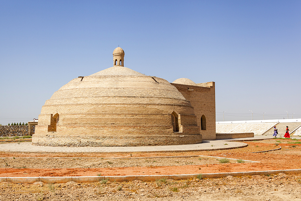 Sardoba historic water cistern and reservoir, near Rabat I Malik, Navoi Province, Uzbekistan