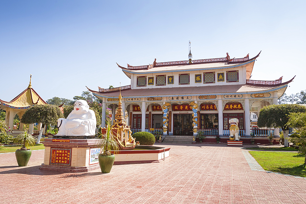 Chinese Temple, Pyin Oo Lwin, also known as Pyin U Lwin and Maymyo, near Mandalay, Myanmar, (Burma)