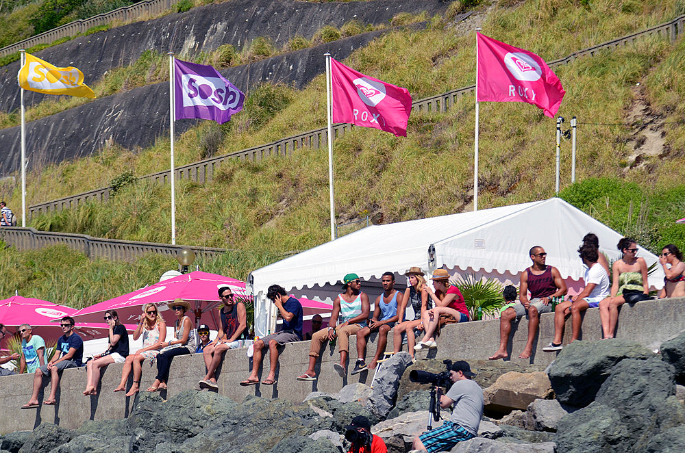 Roxy Pro Biarritz 2012, event of the female surfing world tour,