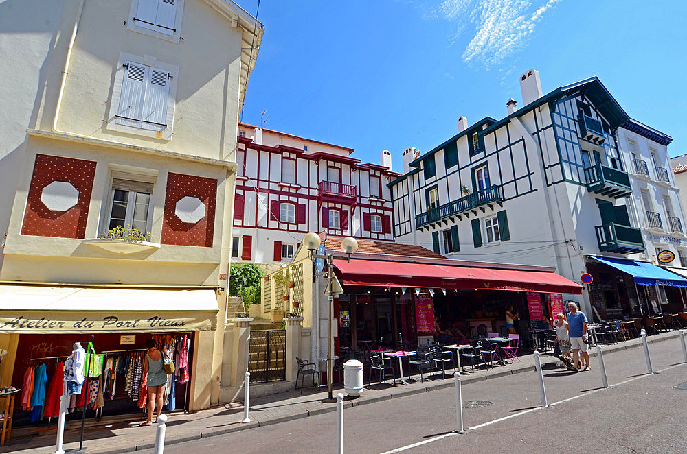 Scenes of Biarritz, France