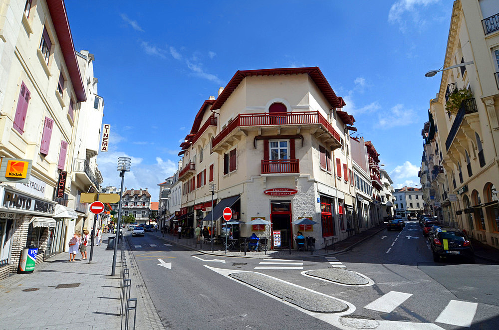 Scenes of Biarritz, France