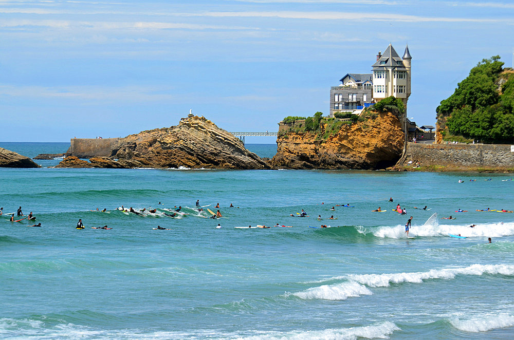 Cote des Basques beach, Biarritz