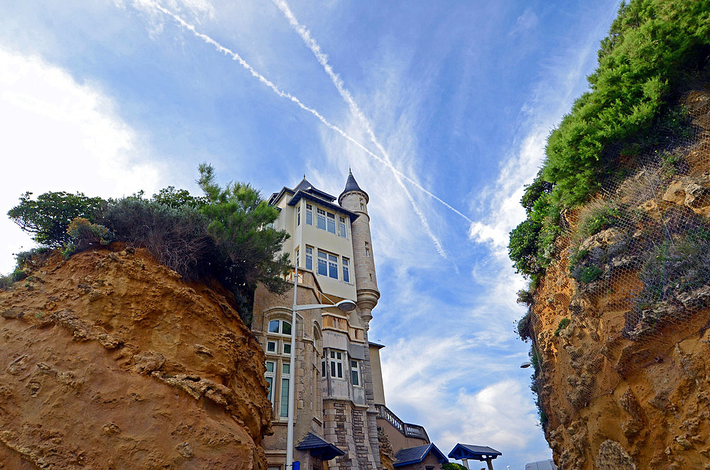 Scenes of Biarritz, France