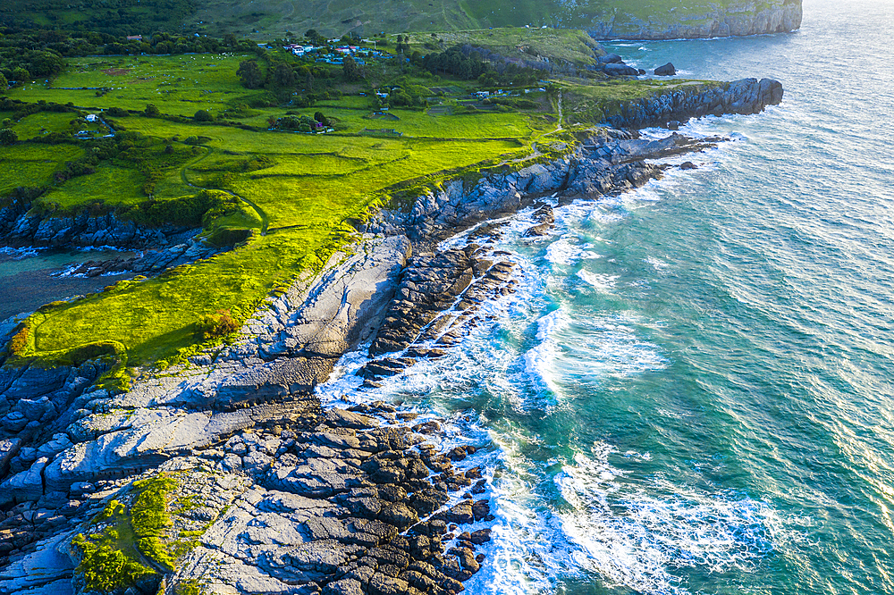 Coastal landscape. Sonabia (Castro Urdiales) Cantabria, Spain, Europe.