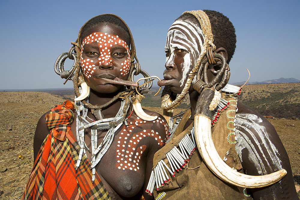 mursi tribe in southern Ethiopia