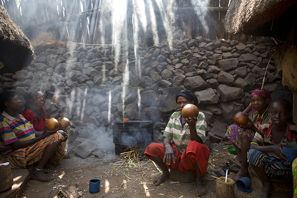 konso village in Ethiopia