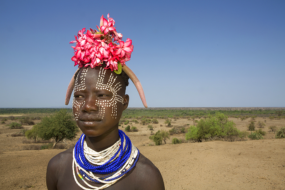 Karo tribe in Ethiopia