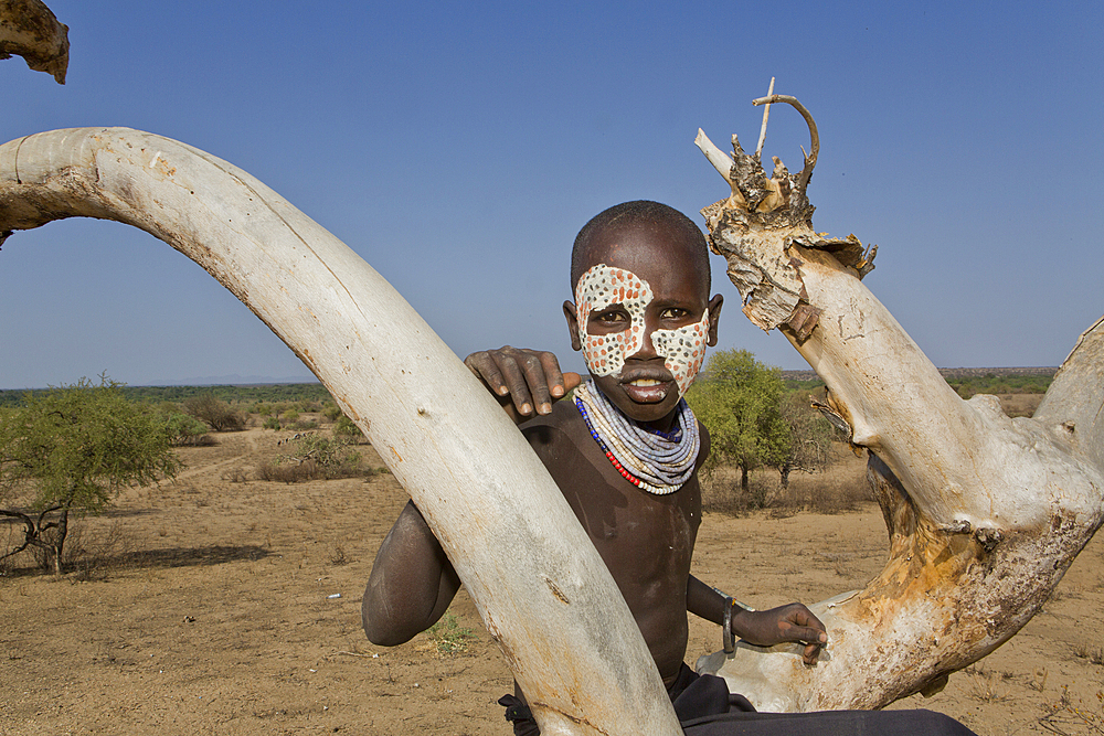 Karo tribe in Ethiopia