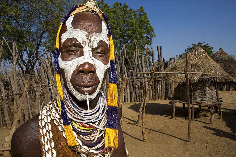 Karo tribe in Ethiopia