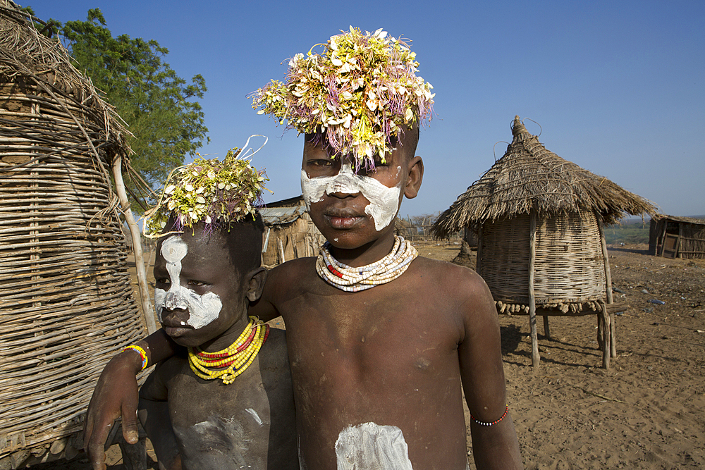 Karo tribe in Ethiopia