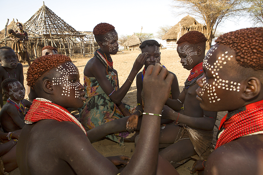 Karo tribe in Ethiopia