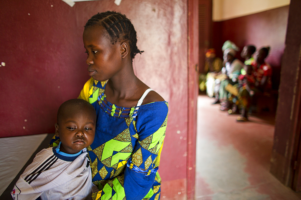 health care at the MSF OCA hospital in Bossangoa, central african republic