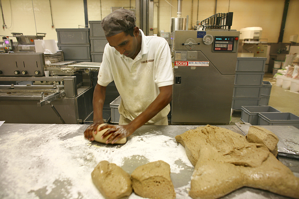 baker at work