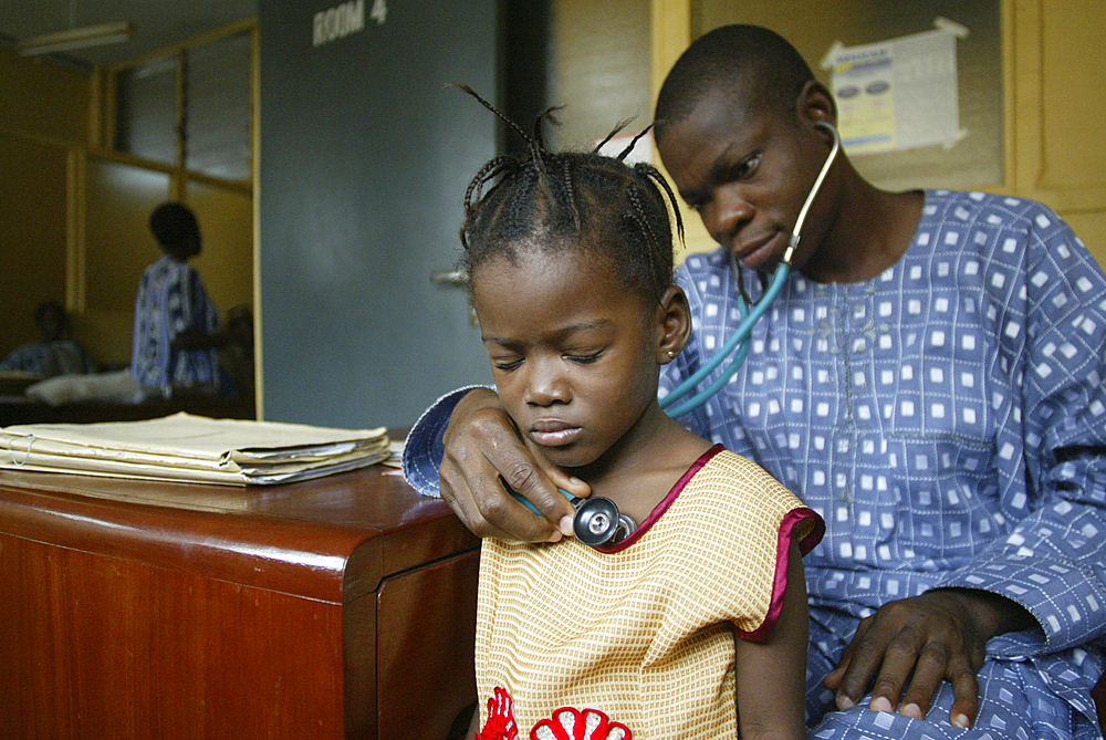 Aids clinic in Nigeria