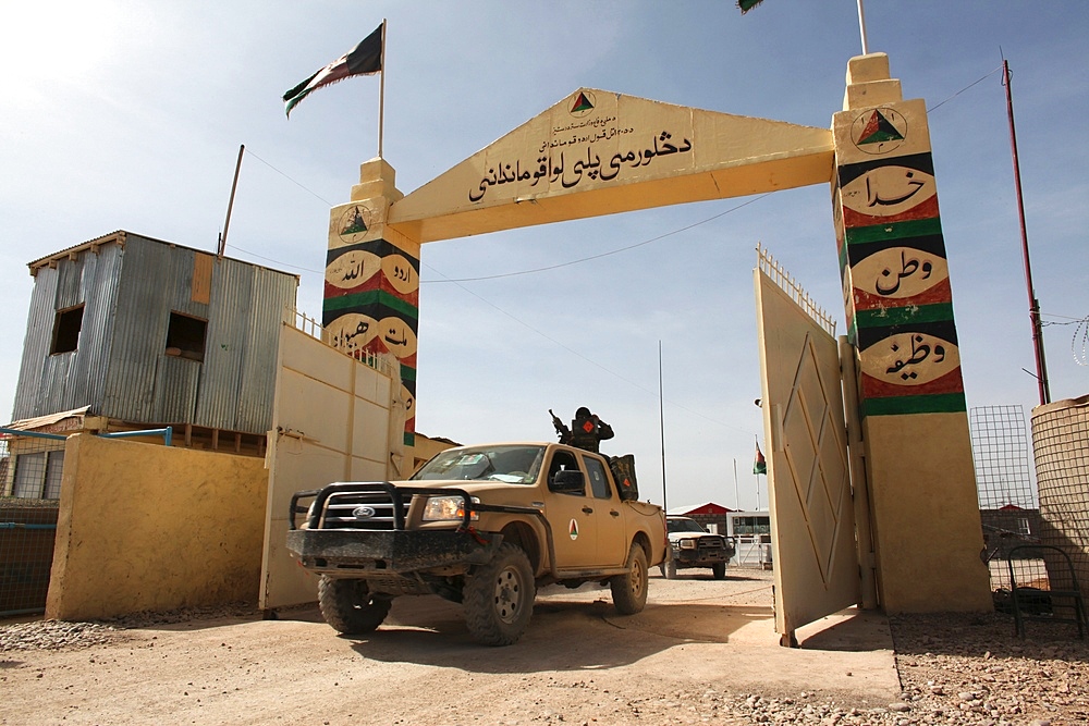 Afghan National Army (ANA) soldiers in Tarin Kowt, Afghanistan