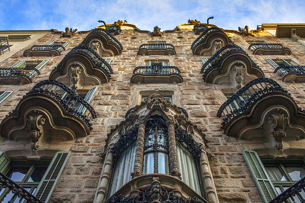 Casa Calvet by Antoni GaudÃ­, Barcelona, Catalonia Spain