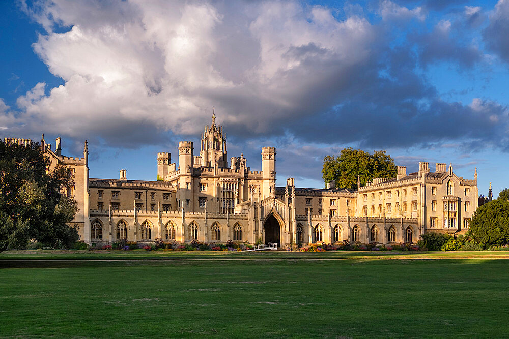 New Court, St John's College Cambridge, Cambridge University, Cambridge, Cambridgeshire, England, UK