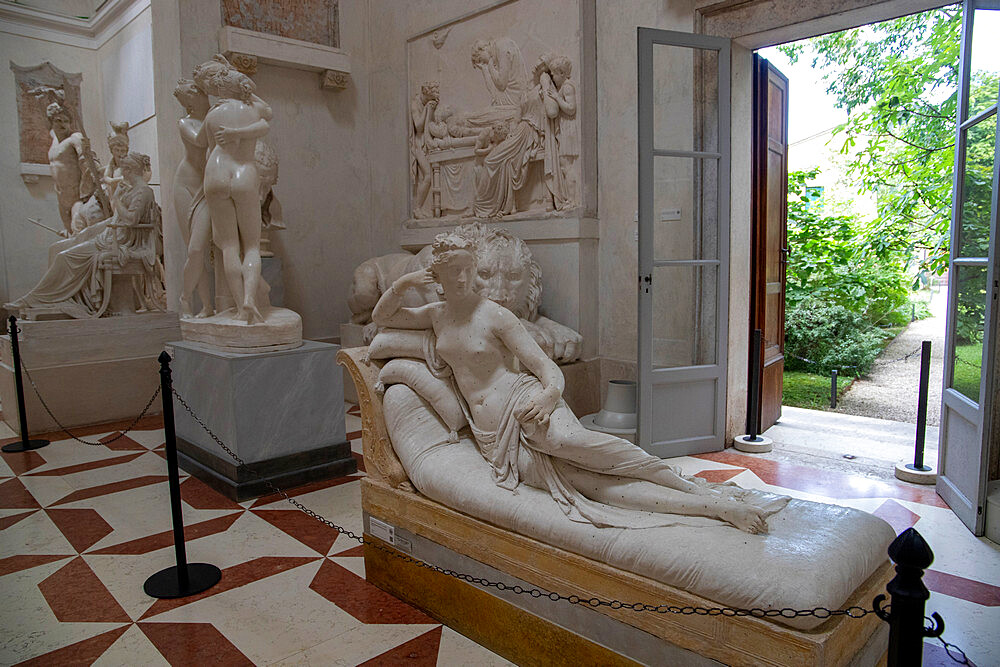 Gipsoteca of the Canova Museum, Possagno, Treviso district, Veneto, Italy, Europe