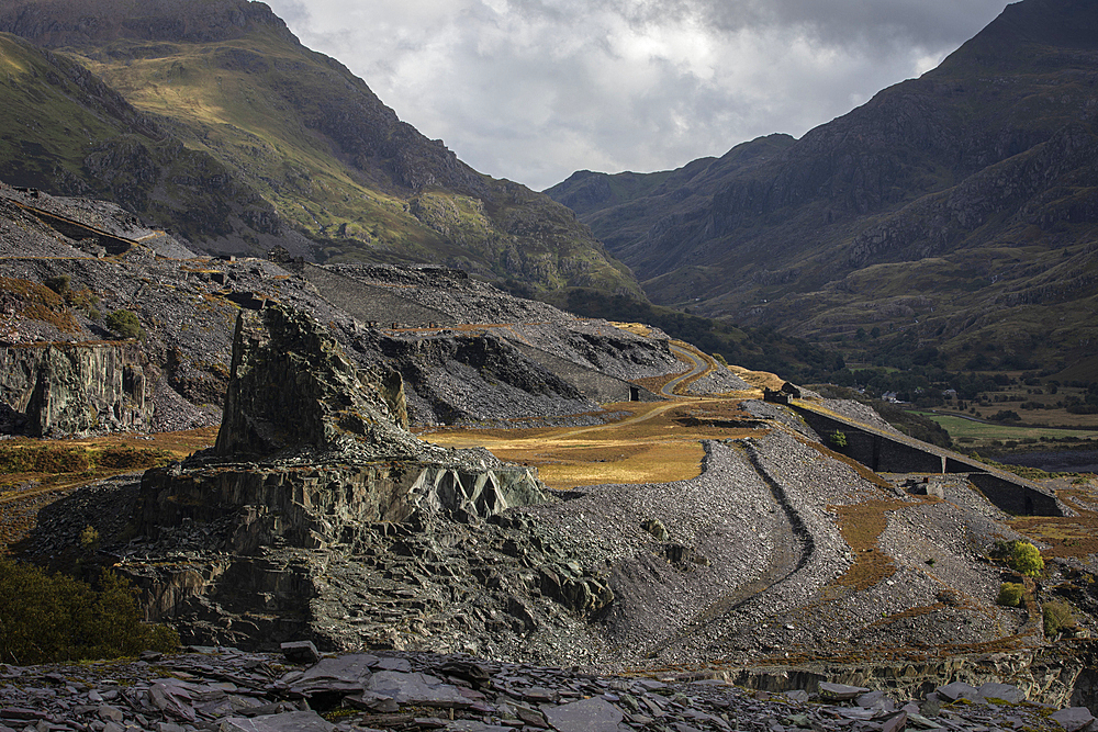 Dinorwic Quarry, Snowdonia, North Wales, United Kingdom, Europe