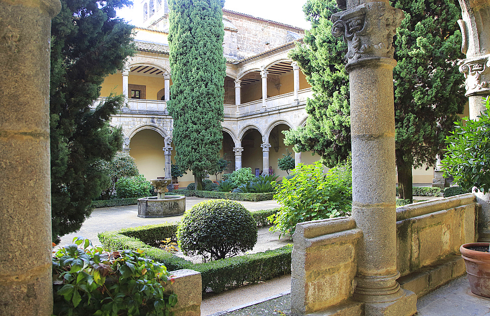 Monasterio de Yuste, Monastery at Cuacos de Yuste, La Vera, Extremadura, Spain, Europe