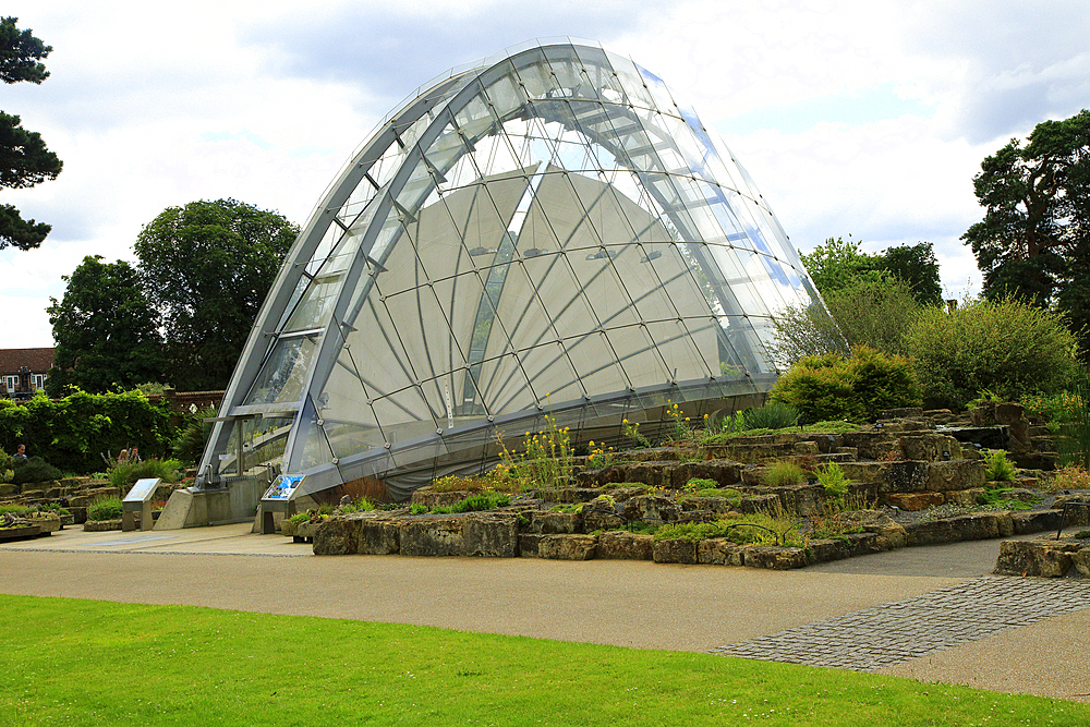 Davies Alpine House opened 1986, Kew Gardens, Royal Botanic Gardens, UNESCO World Heritage Site, Kew, London, England, United Kingdom, Europe