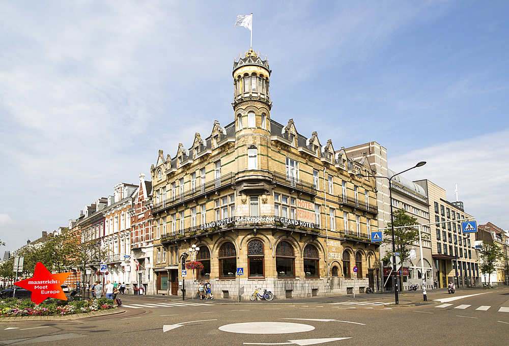 Grand Hotel de l'Empereur, Wyck area of central Maastricht, Limburg province, Netherlands