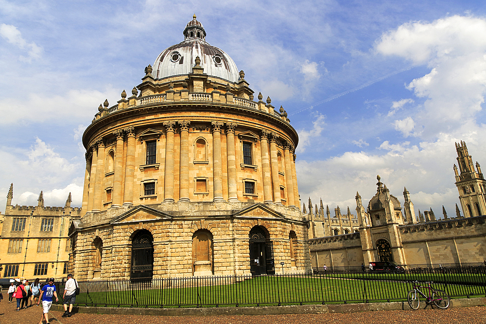 Radcliffe Camera building, University of Oxford, England, UK architect James Gibbs, neo-classical style 1737–1749