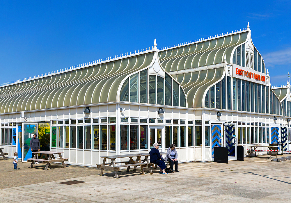 East Point Pavilion building on seafront at Royal Plain, Lowestoft, Suffolk, England, UK