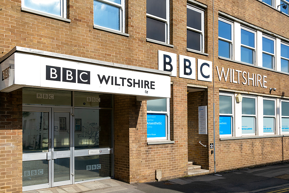 BBC Wiltshire, Broadcasting House building, Swindon, Wiltshire, England, UK