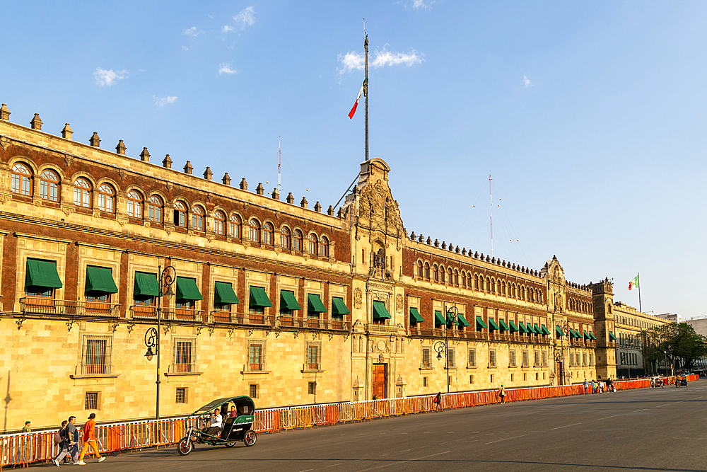 Historic government building, National Palace (Palacio National), Centro Historico, Mexico City, Mexico, North America