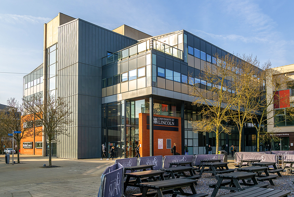 The Alfred Tennyson Building, University of Lincoln, Brayford Campus, Lincoln, Lincolnshire, England, UK
