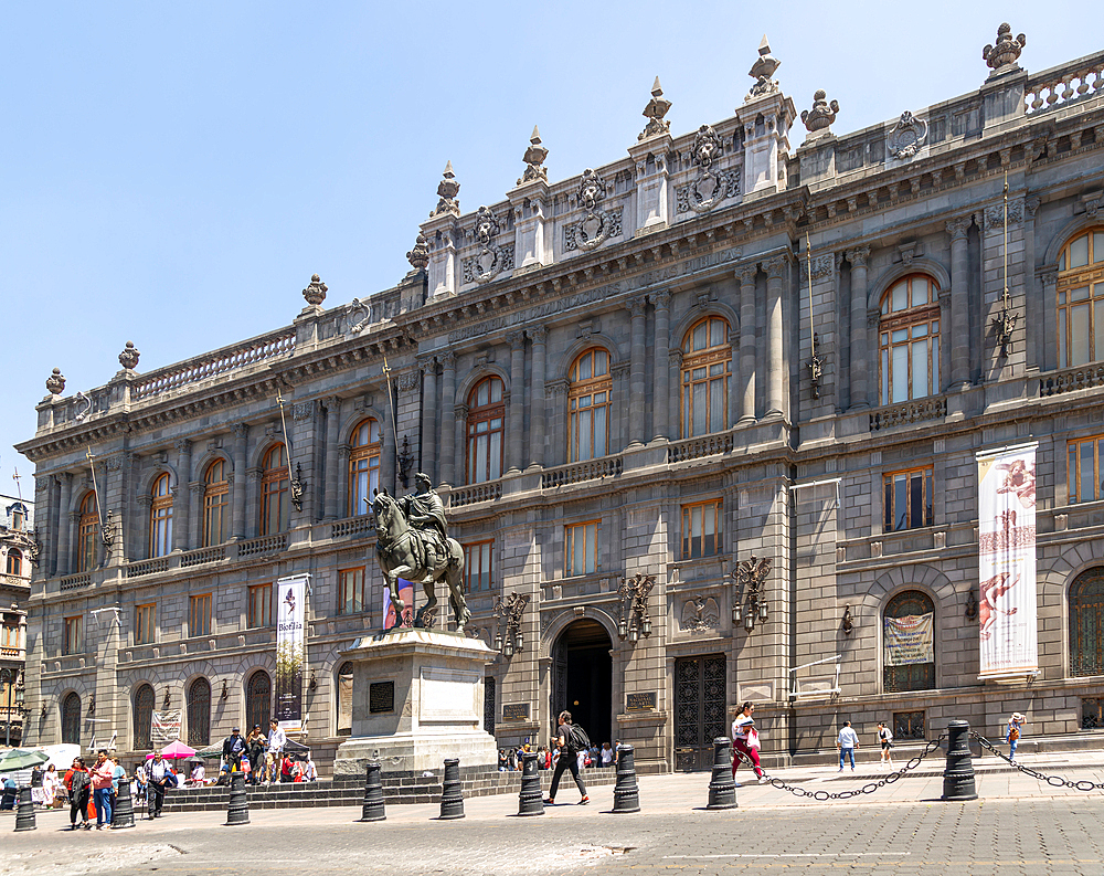 National Museum of Arts (Museo Nacional de Arte), built around 1900, Centro Historico, Mexico City, Mexico, North America