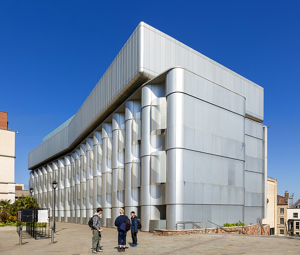 Modern architecture of the Life Sciences building, University of Bristol, England, UK architect Sheppard Robson 2014