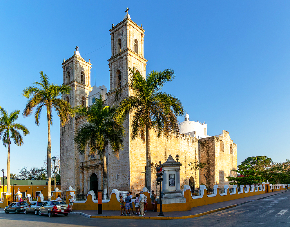 San Servacio Church built 1705, Valladolid, Yucatan, Mexico, North America