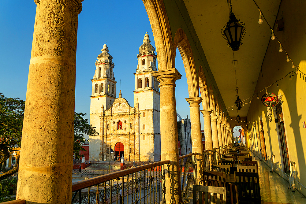 Cathedral Church of Our Lady of the Immaculate Conception, Campeche City, UNESCO World Heritage Site, Campeche State, Mexico, North America