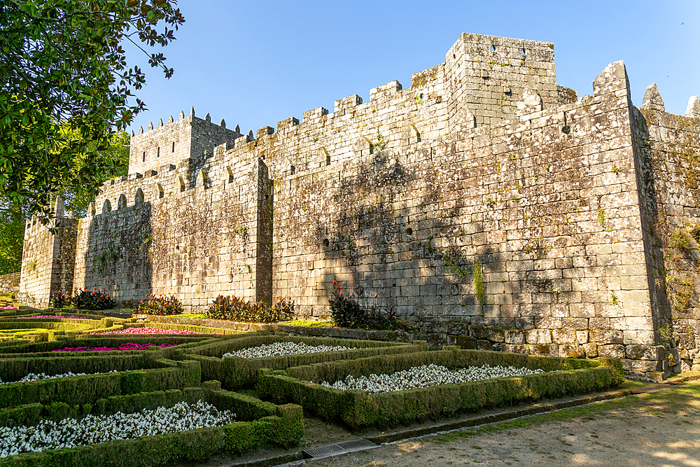 Historic medieval Soutomaior Castle (Castelo de Soutomaior), Pontevedra, Galicia, Spain, Europe