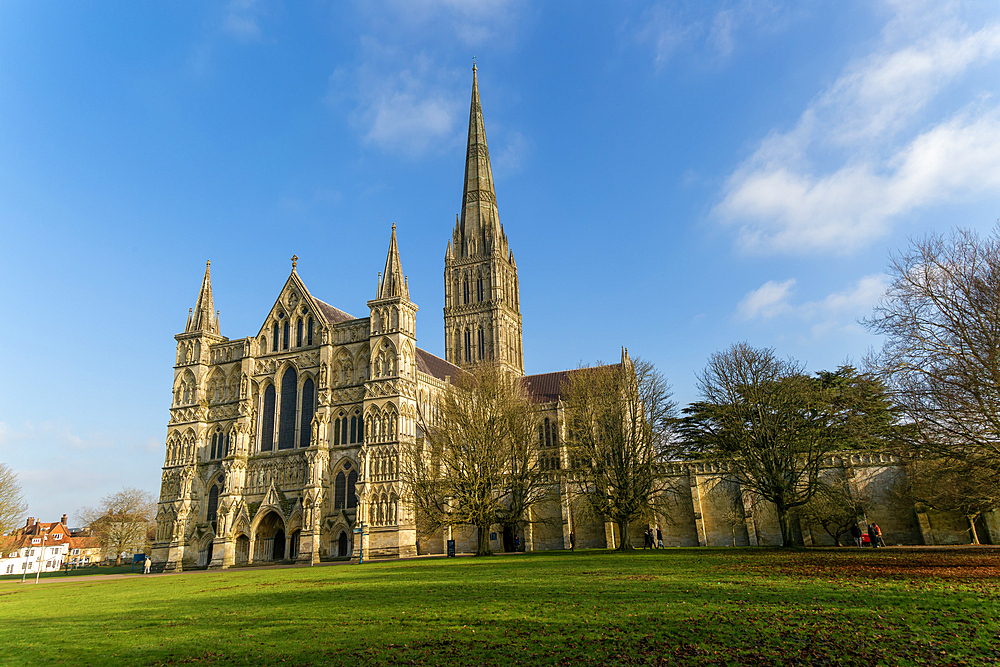 Salisbury Cathedral, Salisbury, Wiltshire, England, United Kingdom, Europe