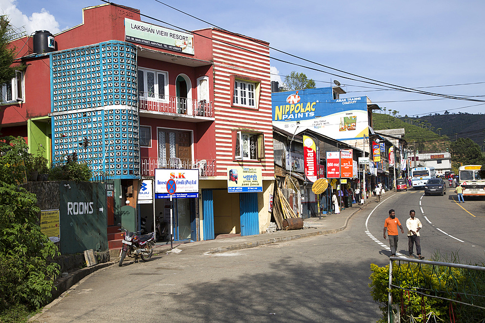 Town of Haputale, Badulla District, Uva Province, Sri Lanka, Asia