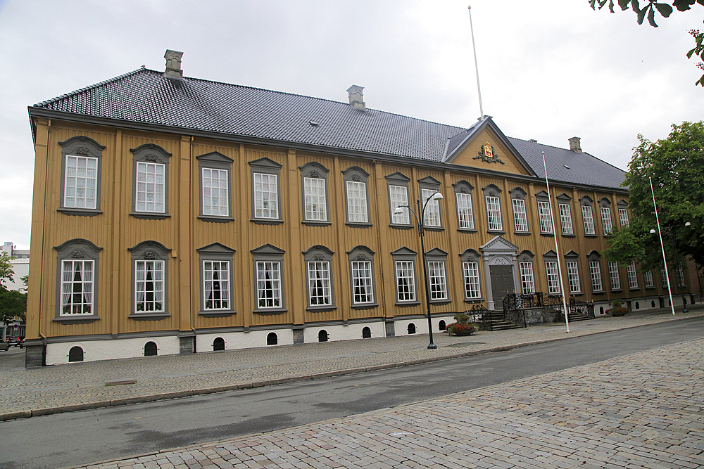 Stiftsgarden Palace in city of Trondheim, Norway, Scandinavia, Europe