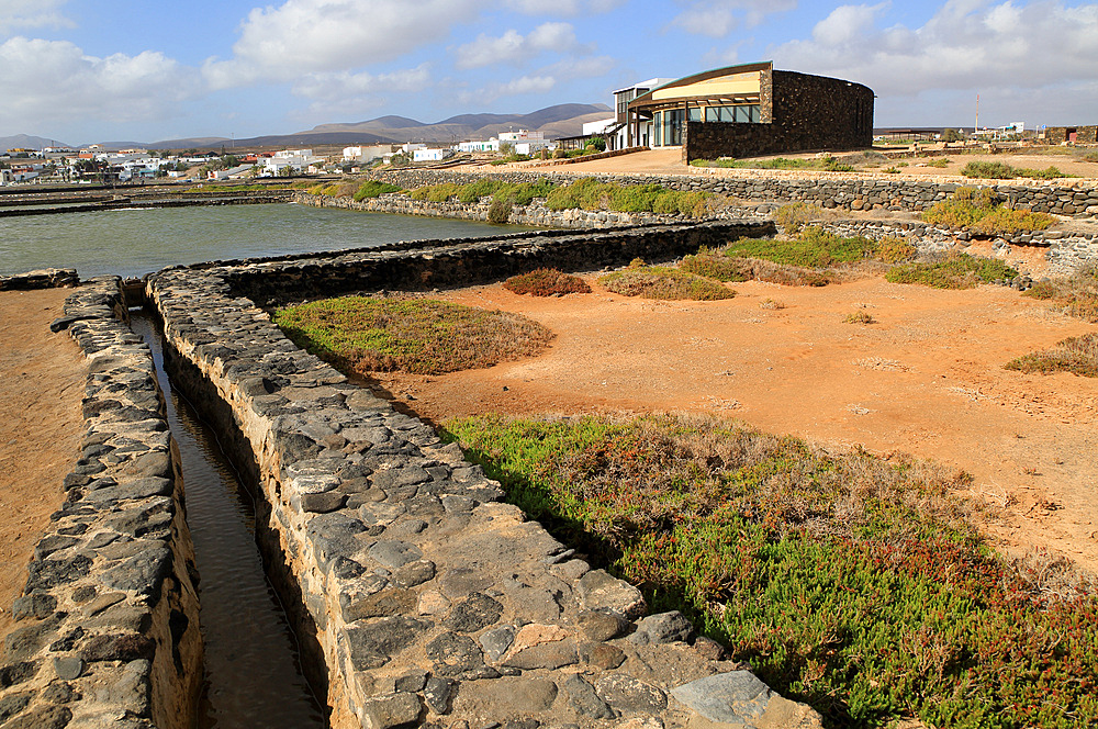 Museo de la Sal, Salt Museum, Las Salinas del Carmen, Fuerteventura, Canary Islands, Spain, Atlantic, Europe