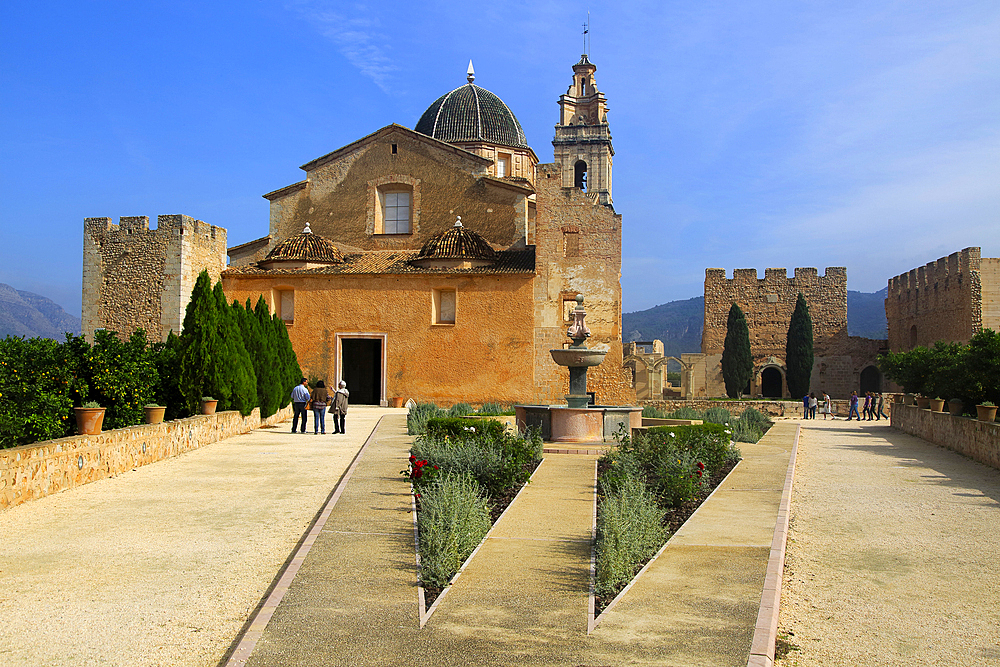 Cistercian Monastery of Saint Mary of Valldigna, Simat de la Valldigna, Valencia province, Spain, Europe