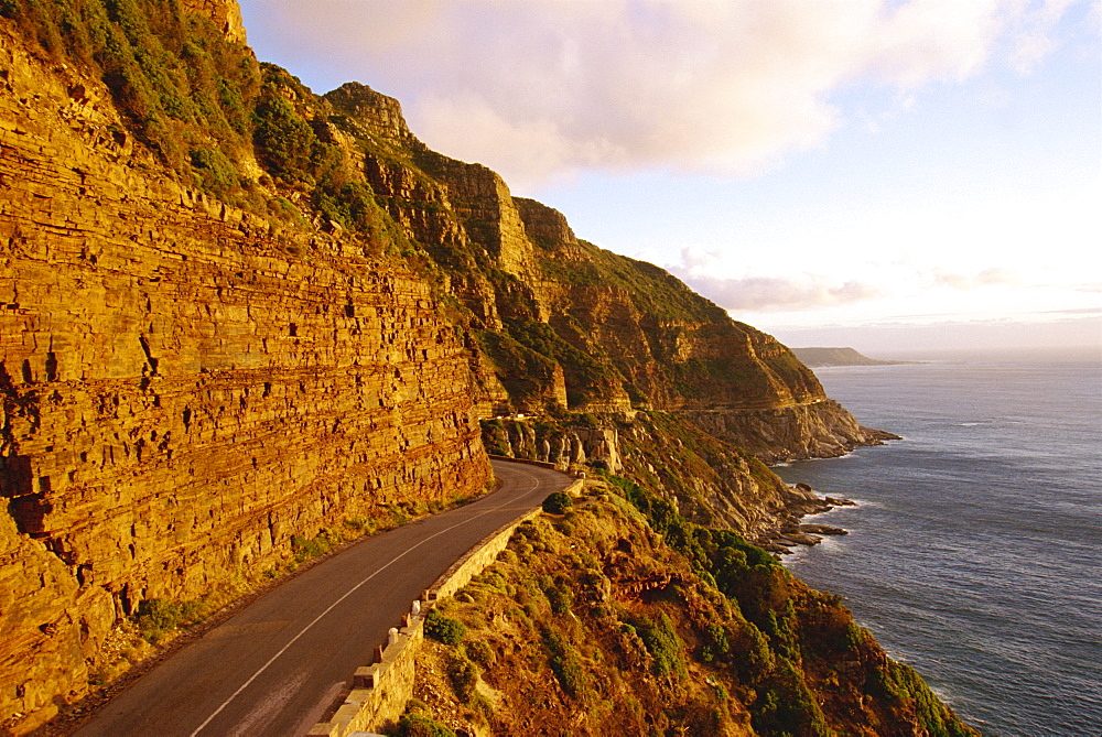 Chapman's Peak drive is one of Cape Town's most spectacular roads, Cape, South Africa, Africa